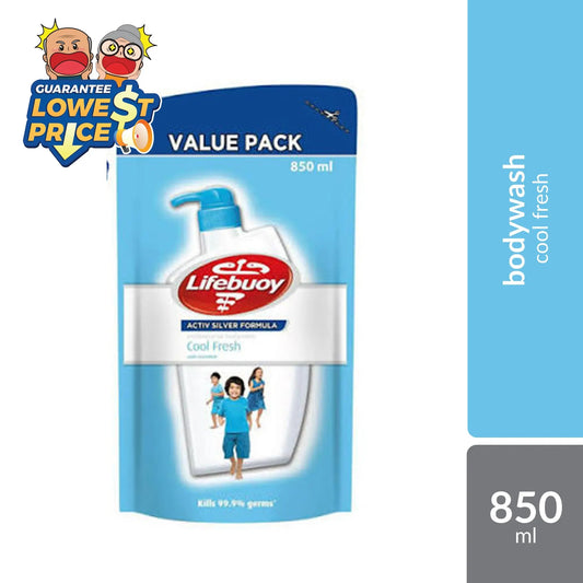Lifebuoy Body Wash Cool Fresh Refill 850ml Lifebuoy