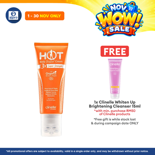 Clinelle Hot Shaper Cream 170ml