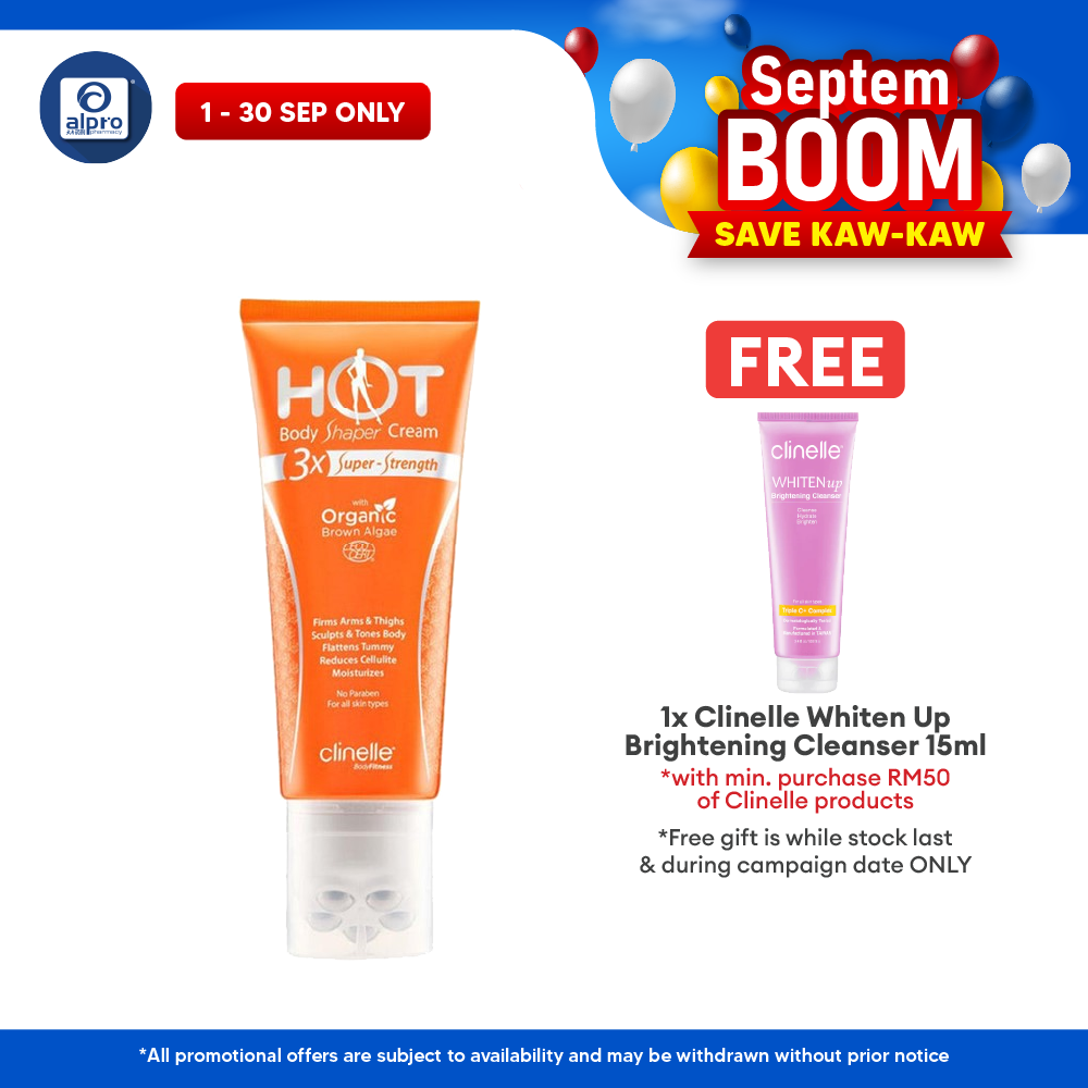 Clinelle Hot Shaper Cream 170ml Polylab
