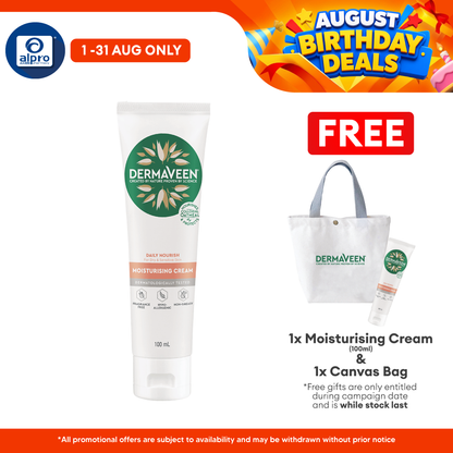 Dermaveen Moisturising Cream 100ml Dermaveen