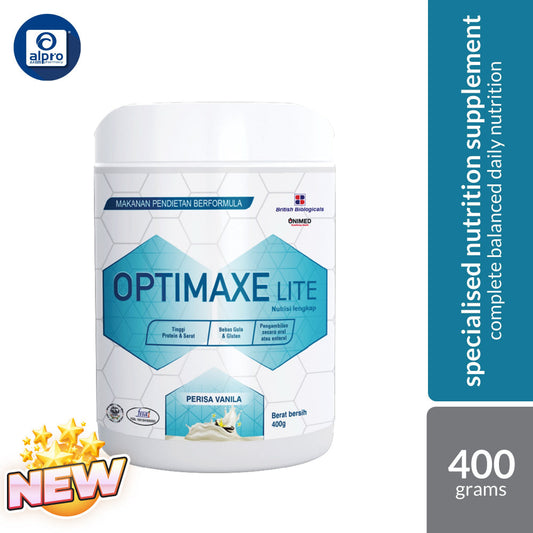 Criticare Optimaxe Lite 400g | Complete Balanced Daily Nutrition Criticare