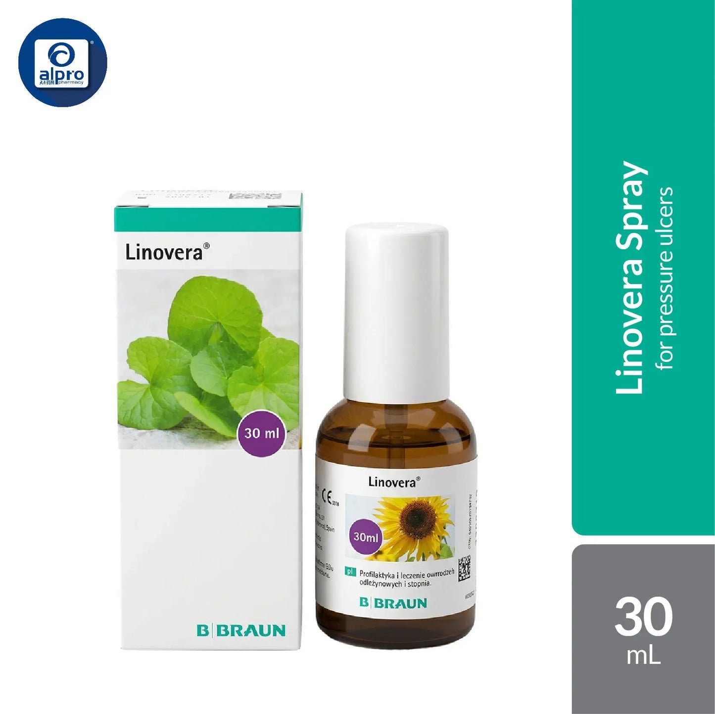 BBraun Linovera Spray 30ml | Improve Skin Resistance B. Braun