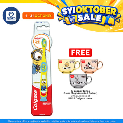 Colgate Toothbrush Minions Ultra Soft 2-5 Years 1s