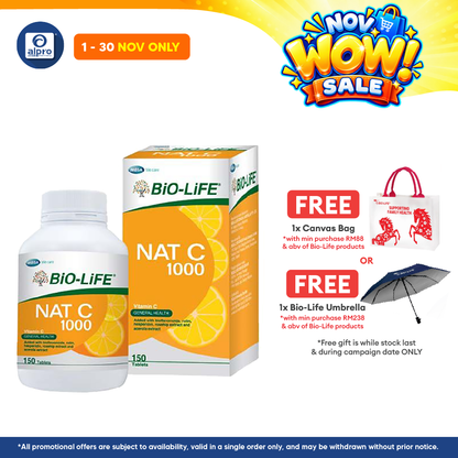 Bio-life Nat C 1000 150s | Boost Up Immunity