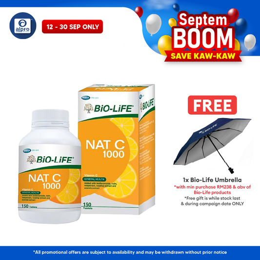 Bio-life Nat C 1000 150s | Boost Up Immunity