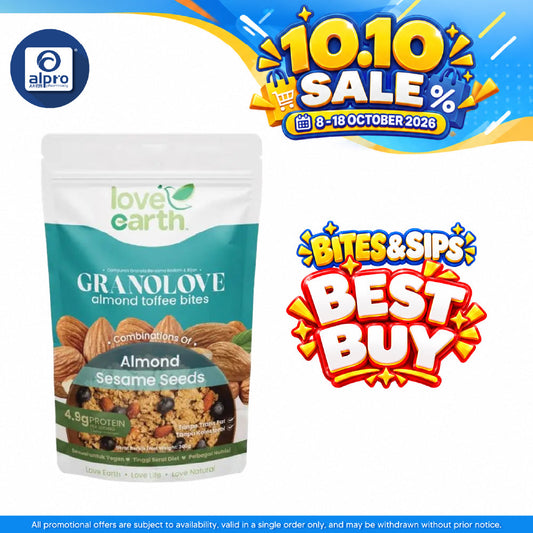 Love Earth Almond Toffee Bites Granolove 300g