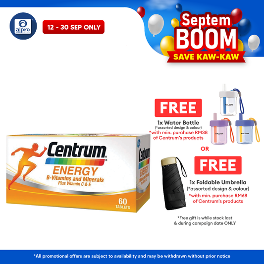 Centrum Energy 60s | Supports Physical Performance