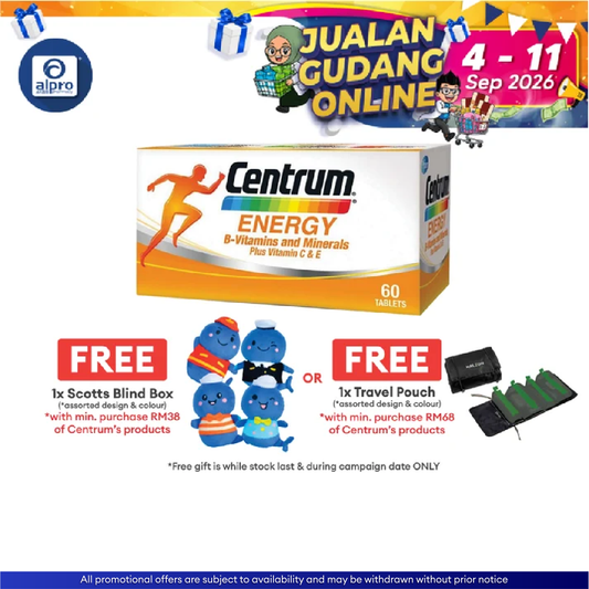 Centrum Energy 60s | Supports Physical Performance Centrum