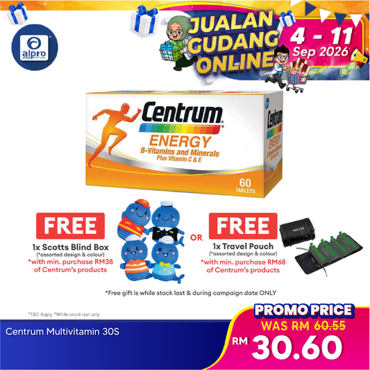 Centrum Energy 60s | Supports Physical Performance Centrum