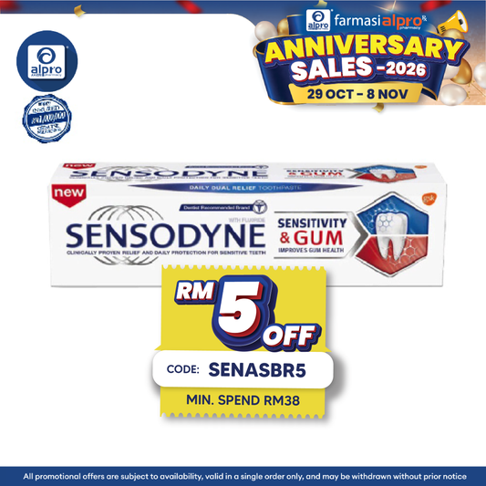 Sensodyne Sensitivity & Gum 100g | Improve Gum Health
