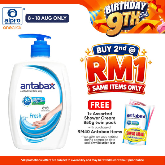 Antabax Hand Soap Sensitive & Fresh 450ml Antabax