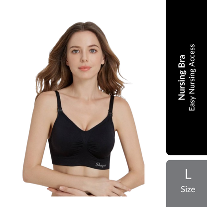Shapee Nursing Bra 1s | Wire-Free Comfort & Easy Nursing Access For Breastfeeding Mothers Shapee