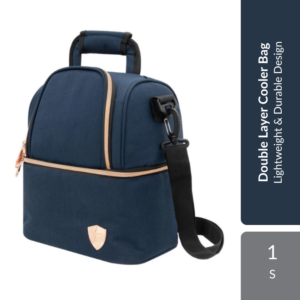 Princeton Double Layer Cooler Bag 1s | Water-Resistant & Durable Design Alpro Baby