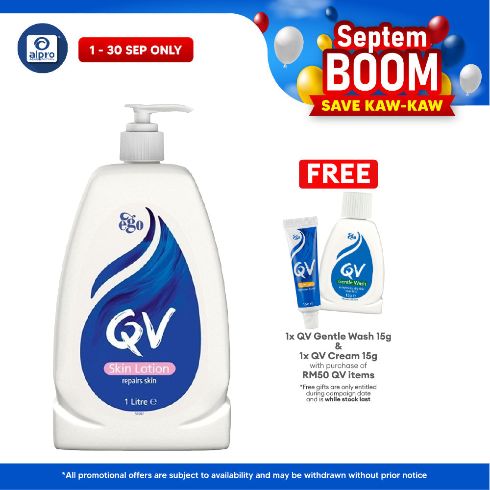 Ego QV Skin Lotion 1l | For Sensitive Skin Type QV