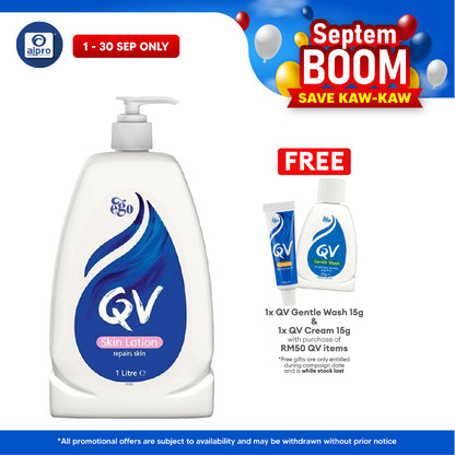 Ego QV Skin Lotion 1l | For Sensitive Skin Type QV