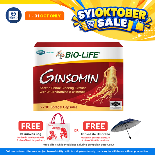 Bio-Life Ginsomin 30s | Daily Supplement