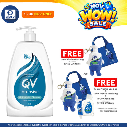 EGO QV Intensive Moisturising Cleanser 1kg | Moisture and Hydrates