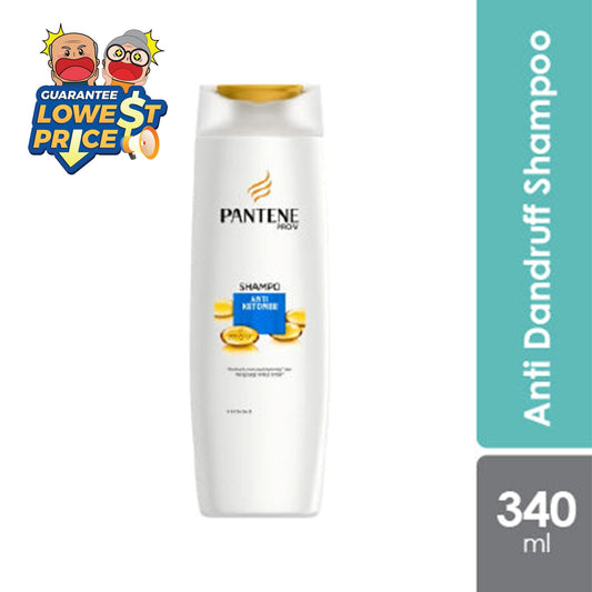 Pantene Shampoo Anti Dandruff 340ml | Prevents Reoccurrence of Dandruff Pantene