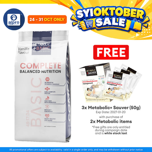 Metabolic+ Basic 2.9 kg | Complete & Balanced Nutrition Value Pack
