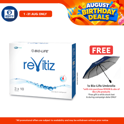 Bio-life Revitiz with Natural Herbs 30s | Helps Hair Strengthening Bio-life