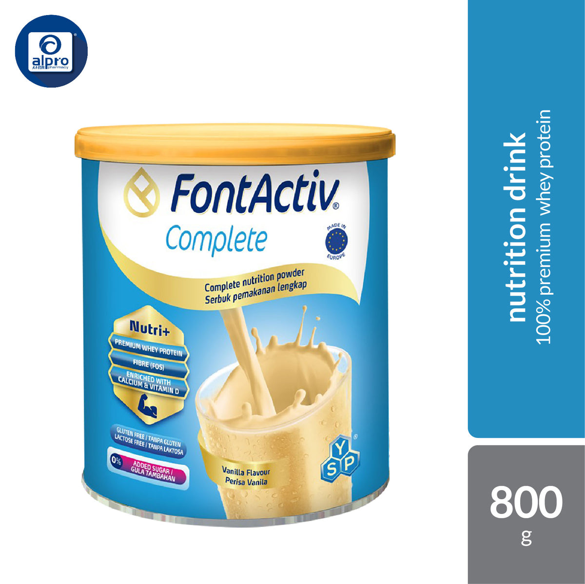 Fontactiv Complete Powder 800g | Helps Achieve Optimum Health and Energy