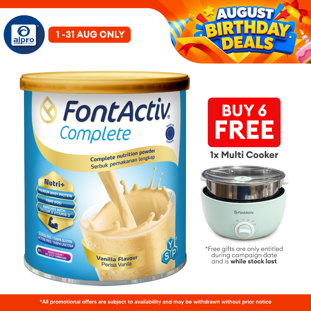 Fontactiv Complete Powder 800g | Helps Achieve Optimum Health and Energy Fontactiv