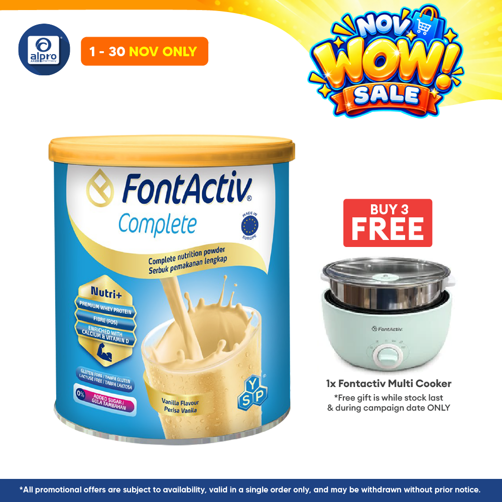 Fontactiv Complete Powder 800g | Helps Achieve Optimum Health and Energy