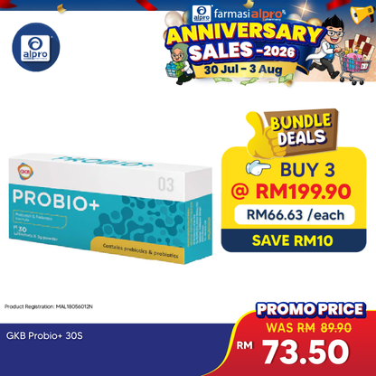 GKB Probio+ Powder 30s | Ready To Eat GKB