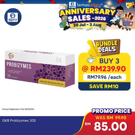 GKB Probizymes Powder 30s GKB