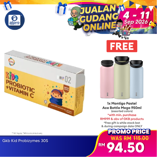 GKB Kids Probiotic+Vitamin C 30s GKB