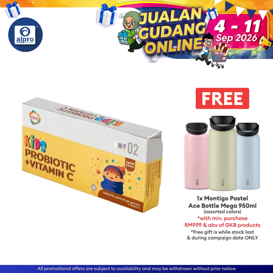 GKB Kids Probiotic+Vitamin C 30s GKB