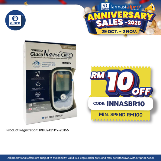 Gluconavii Starter Kit With 25strips | Manage Blood Glucose Systematically