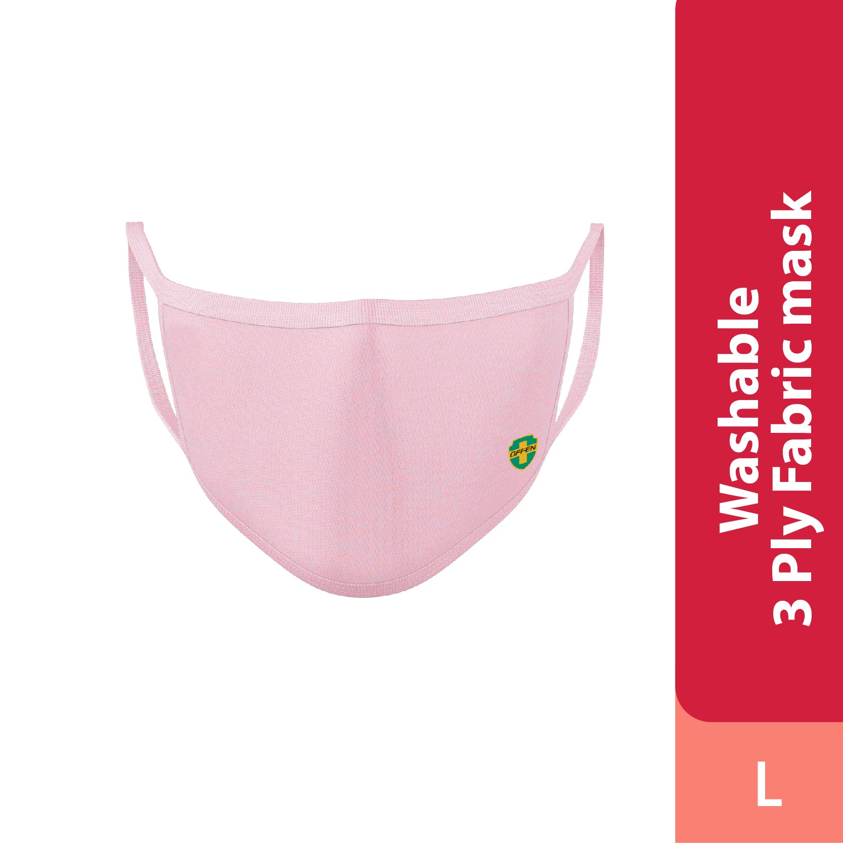 offen-3-ply-fabric-mask-size-pink product image 1