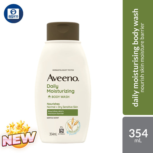 Aveeno Daily Moisturizing Body Wash 354mL | Nourish Skin Moisture Barrier Alpro Pharmacy