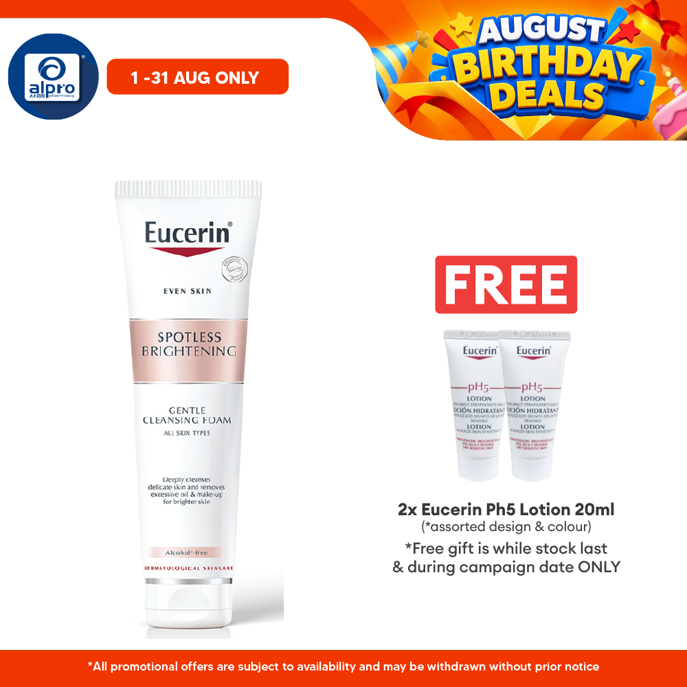 Eucerin Spotless Brightening Gentle Cleansing Foam 150ml Eucerin