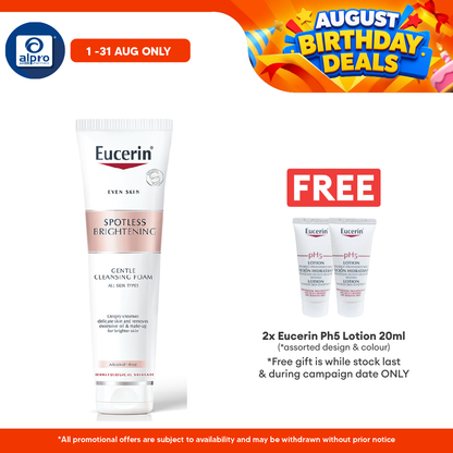 Eucerin Spotless Brightening Gentle Cleansing Foam 150ml Eucerin