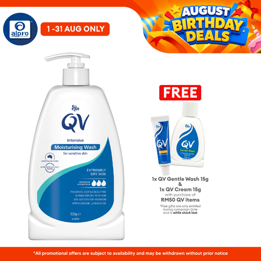 Ego QV Intensive Moisturising Cleanser 500g QV