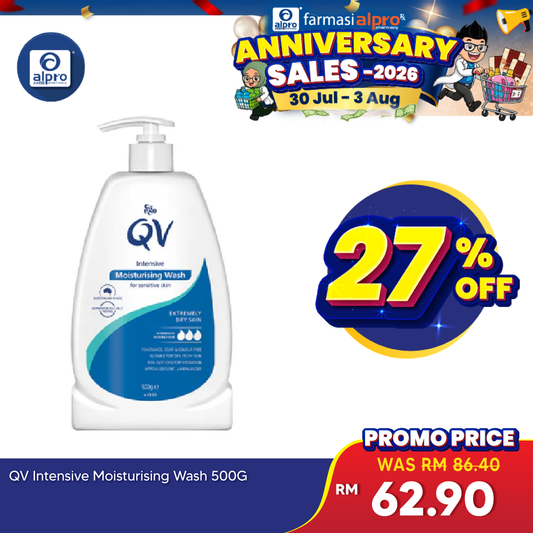 Ego QV Intensive Moisturising Cleanser 500g QV