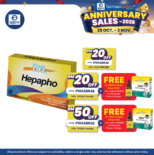 Powerlife Hepapho 3x10s | Liver Tonic
