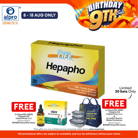 Powerlife Hepapho 3x10s | Liver Tonic Powerlife