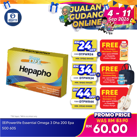 Powerlife Hepapho 3x10s | Liver Tonic Kinohimitsu