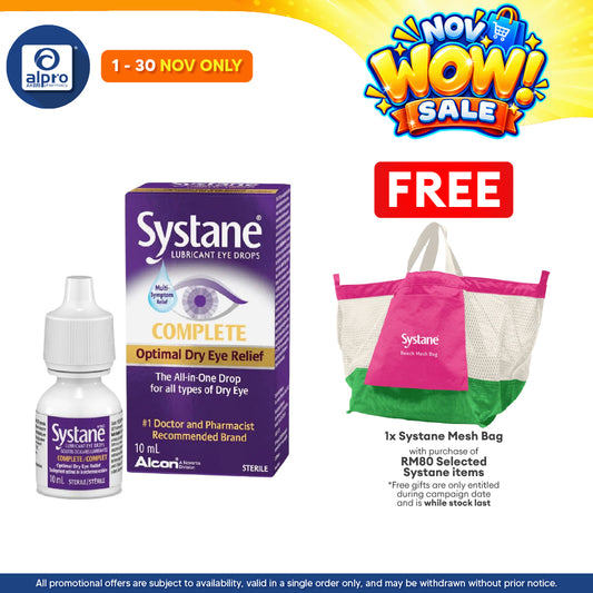 Alcon Systane Complete 10ml | Tear Evaporation Protection