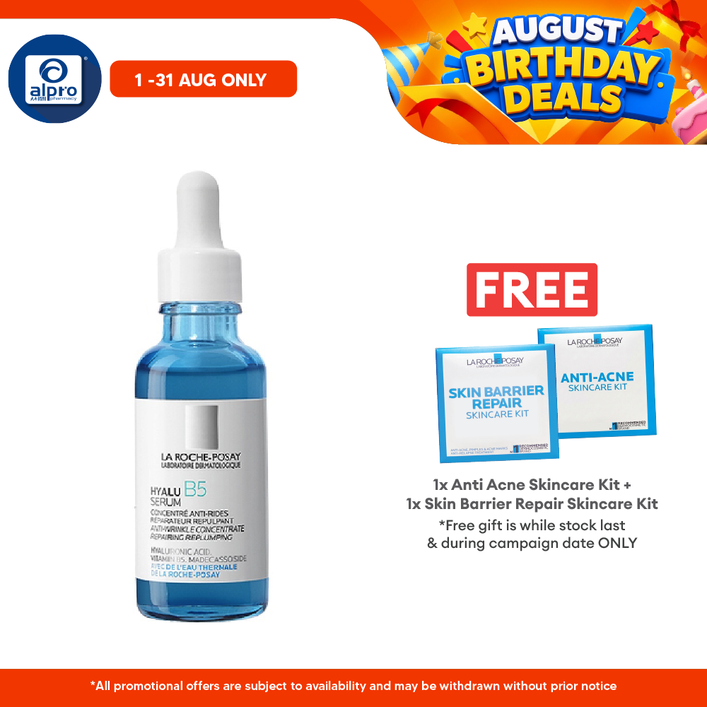 La Roche Posay Hyalu B5 Serum 30ml | Replenishing Skin La Roche Posay