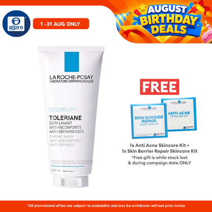 La Roche Posay Toleriane Caring Wash 200ml | Soothes Itching Sensations La Roche Posay