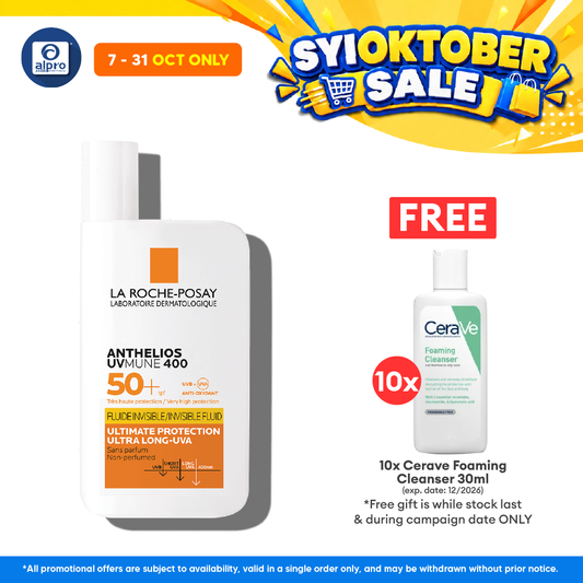 La Roche Posay Anthelios Invisible SPF50+ 50ml | Moisturize and High Protection
