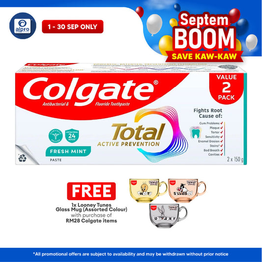 Colgate Total 12 Hour Protection Clean Mint 150g 2s Colgate