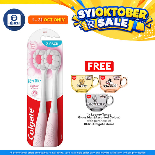 Colgate Toothbrush Cushion Clean 2s