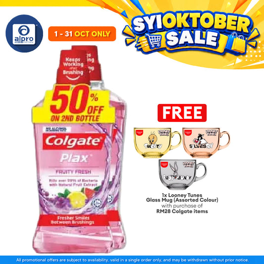 Colgate Plax Fruity Fresh 750ml 2s