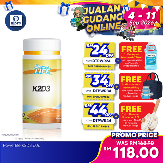 Powerlife K2D3 60s Kinohimitsu