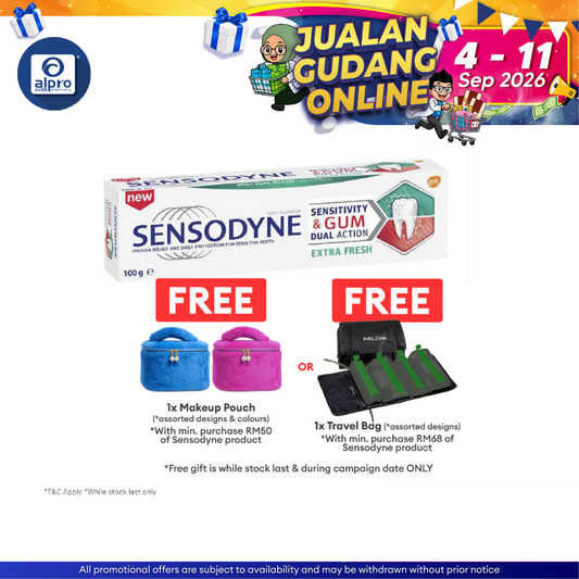 Sensodyne Sensitivity & Gum Extra Fresh 100g | Effectively Relieving Tooth Sensodyne